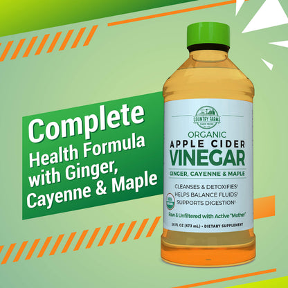 COUNTRY FARMS APPLE CDR VINEGAR,CAPSULE