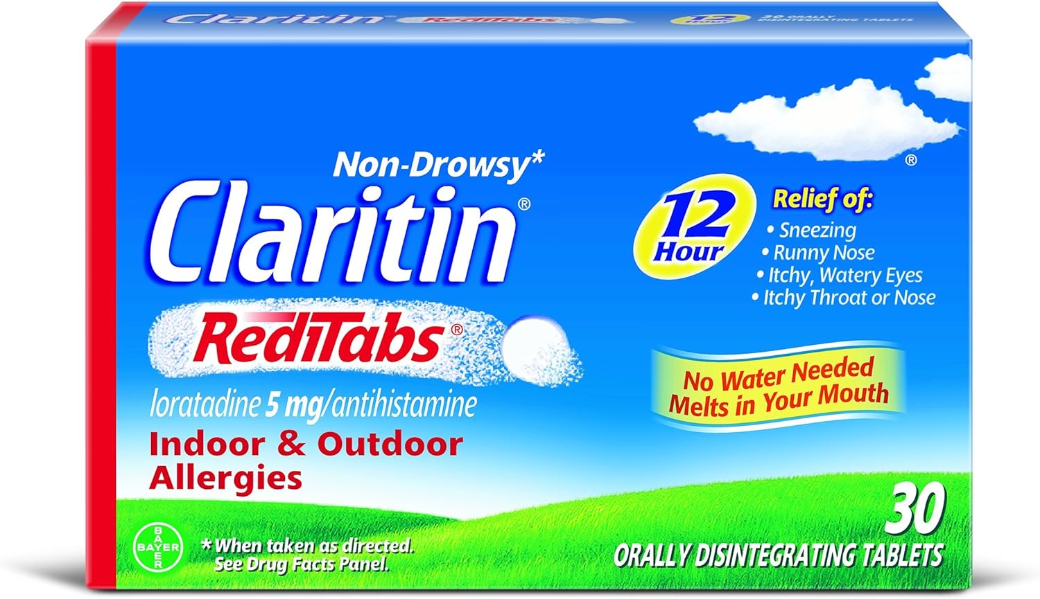 CLARITIN ALG RTB TD 5MG 30 12H