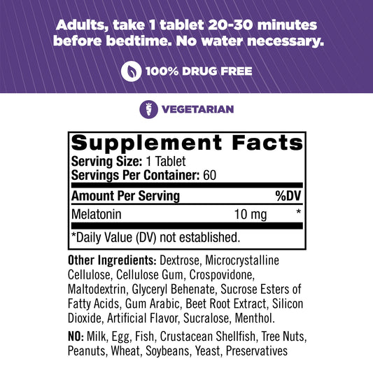 MELATONIN CP 10MG 60 HL SLP