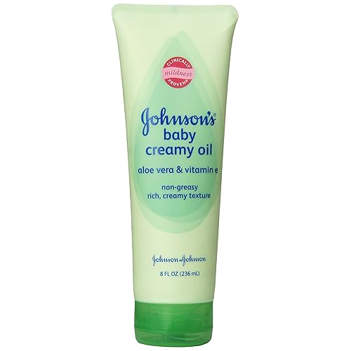 JOHNSONS BABY CRMY OL 8OZ ALOE/E
