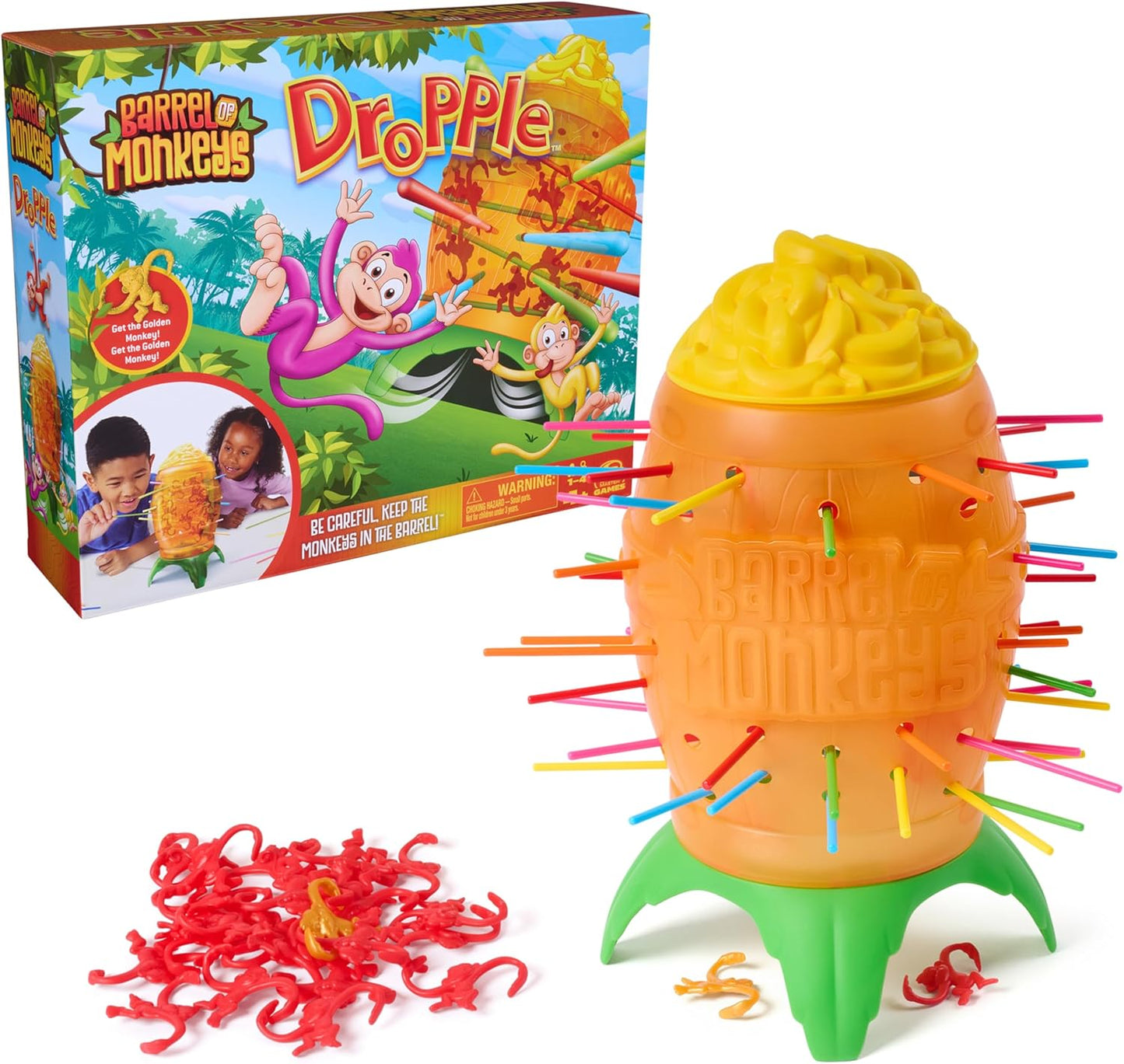 Spin Master Games Barrel of Monkeys Game