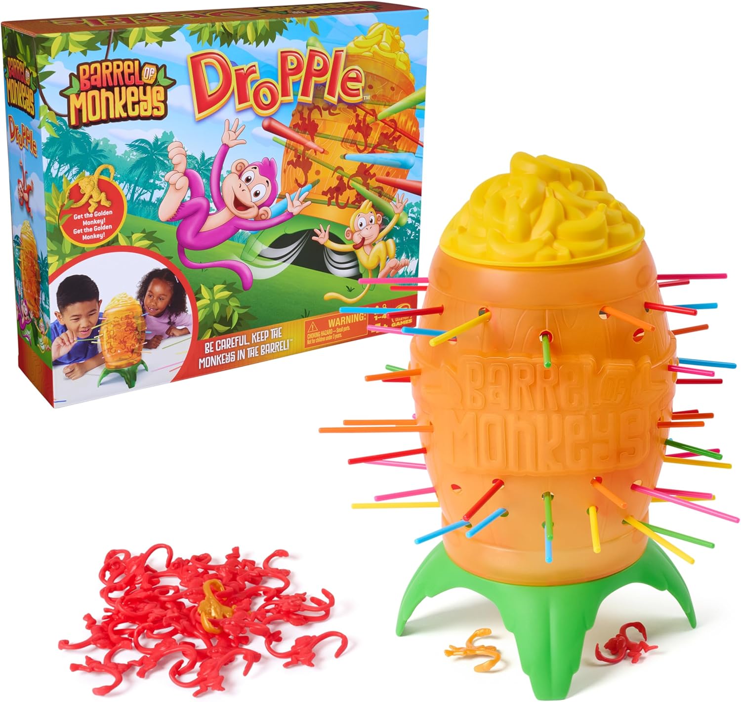 Spin Master Games Barrel of Monkeys Game