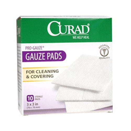 CURAD GAUZE PADS SM SOPL