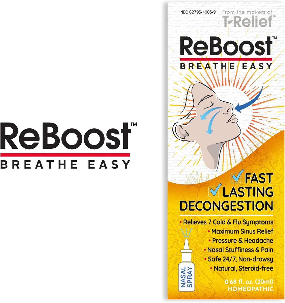 REBOOST-MEDINATURA NASAL SPRAY,DECONGESTION