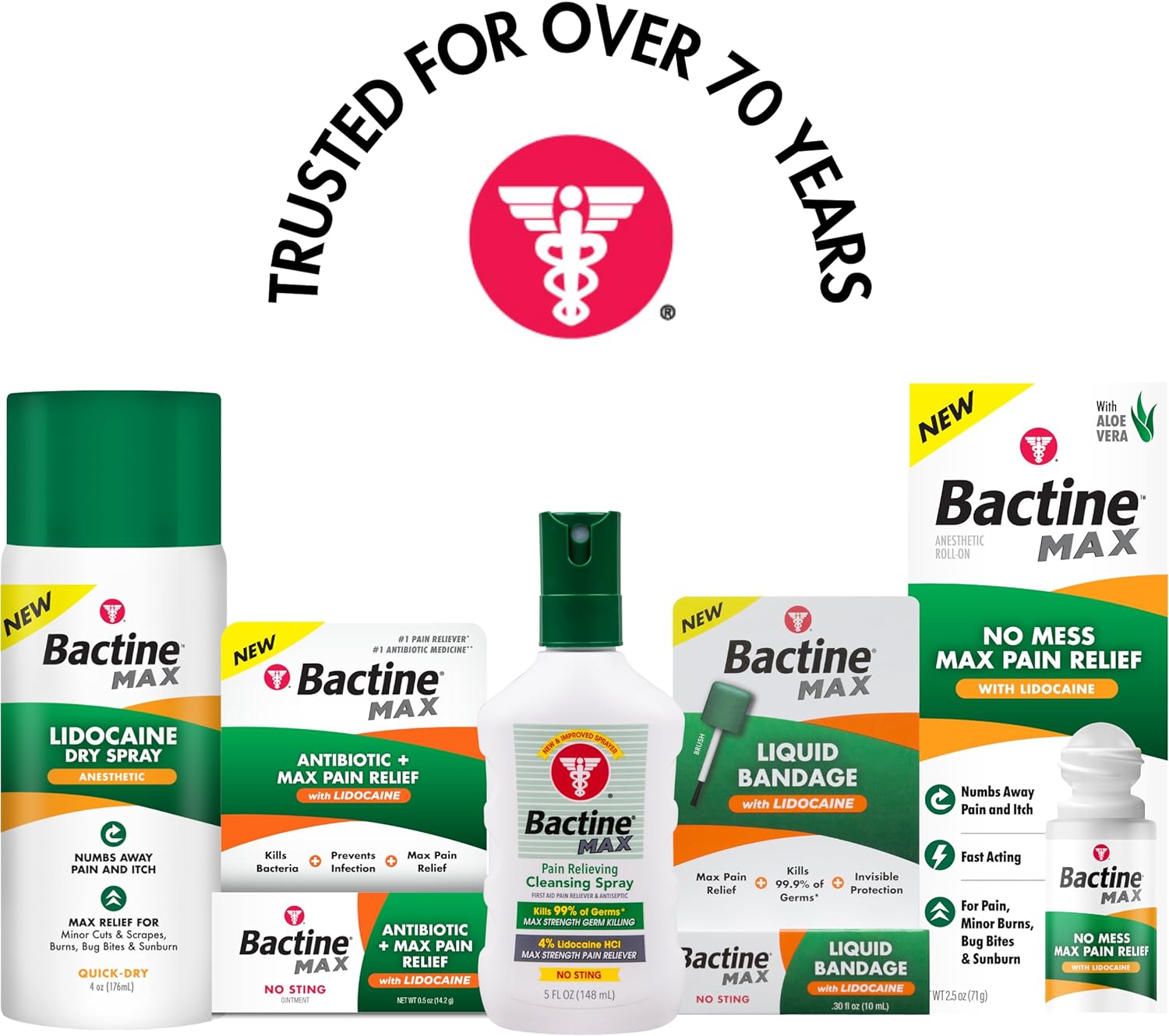 BACTINE MAX WOUND WASH LIQUID 8OZ