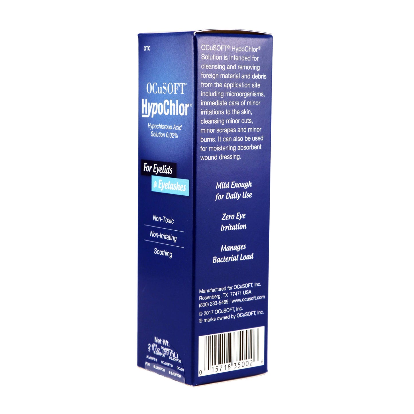 OCUSOFT HYPOCHLOR 0.02% SOLUTION SPY 2OZ