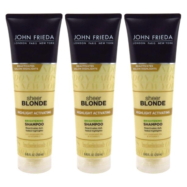John Frieda Shampoo Sheer Blonde Lighter Blondes 8.45oz