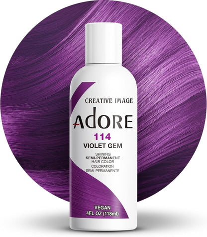 ADORE SEMI H/C 114 VIOLET GEM4Z