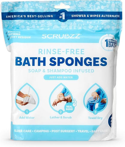 SCRUBZZ RINSE FREE FM8.5OZ B CLNS