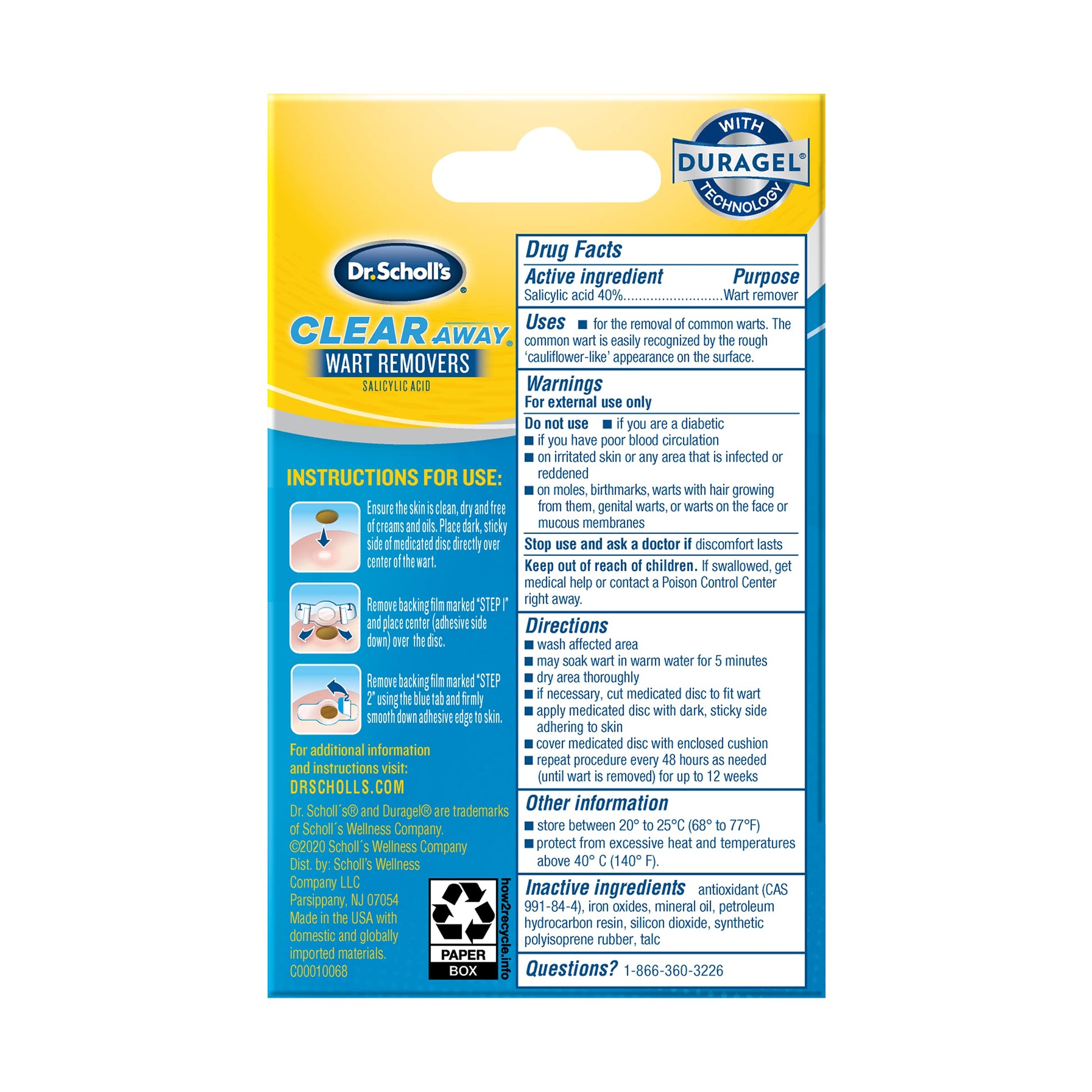 SCH DURAGEL CLEARAWAY WRT/RM