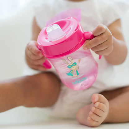 Dr Brown’s Soft Spout Toddler Cup - Pink, 9 oz