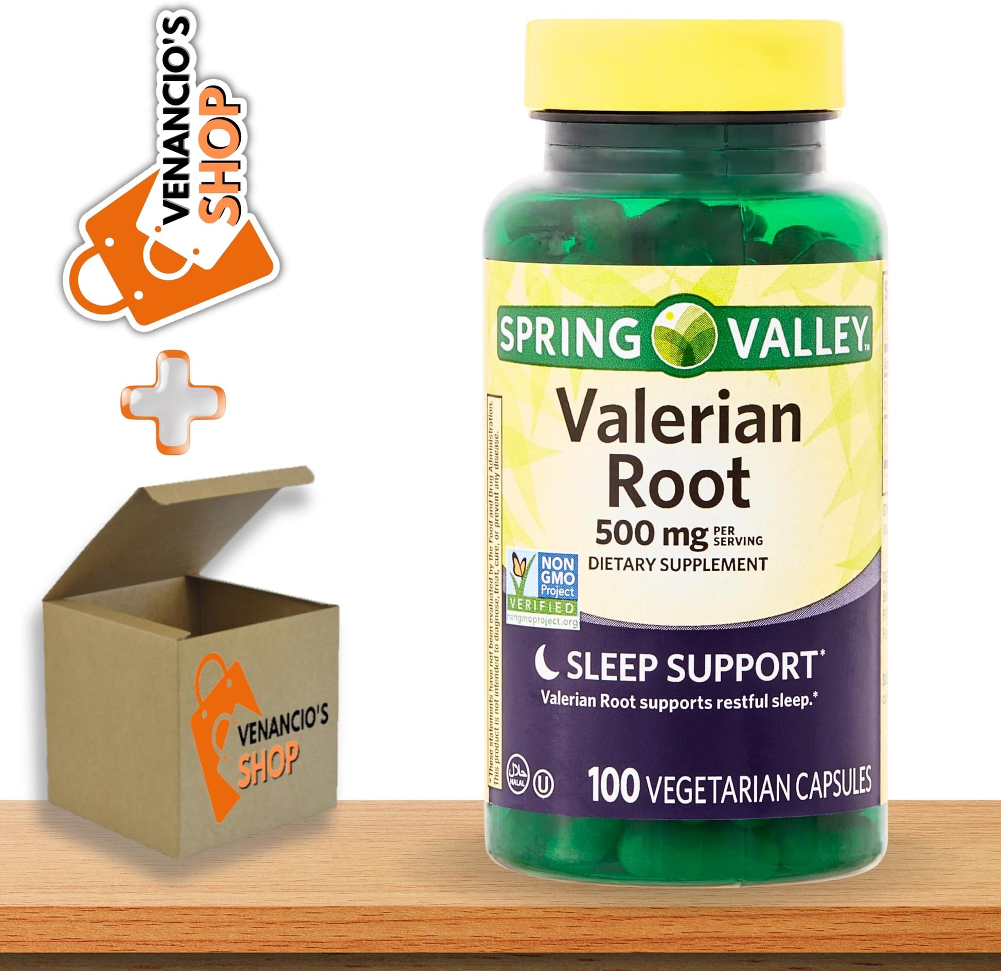 NAT B VALERIAN ROOT CP 500MG 90