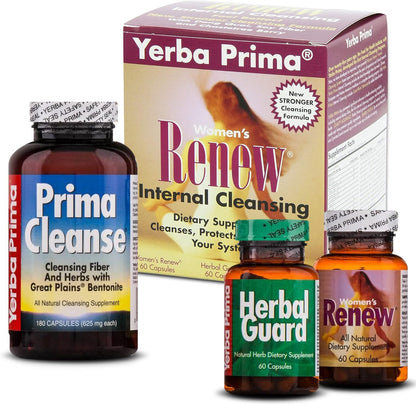 YERBA PRIMA WOMEN'S RENEW CLEANS SYS