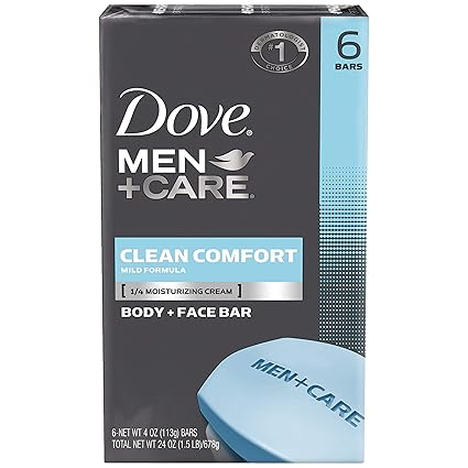 DOVE BAR MENS BR 4X4.25OZ DP CLN