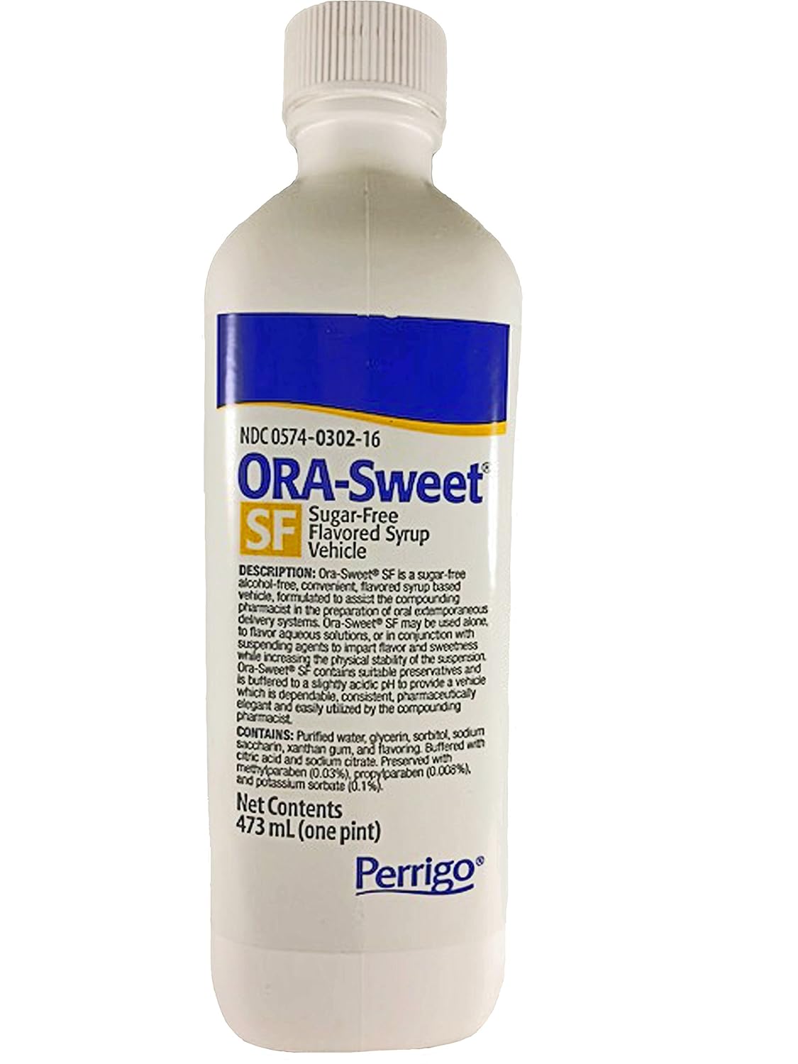 ORA SWEET SYRUP SUGAR FREE 473ML PADDOCK