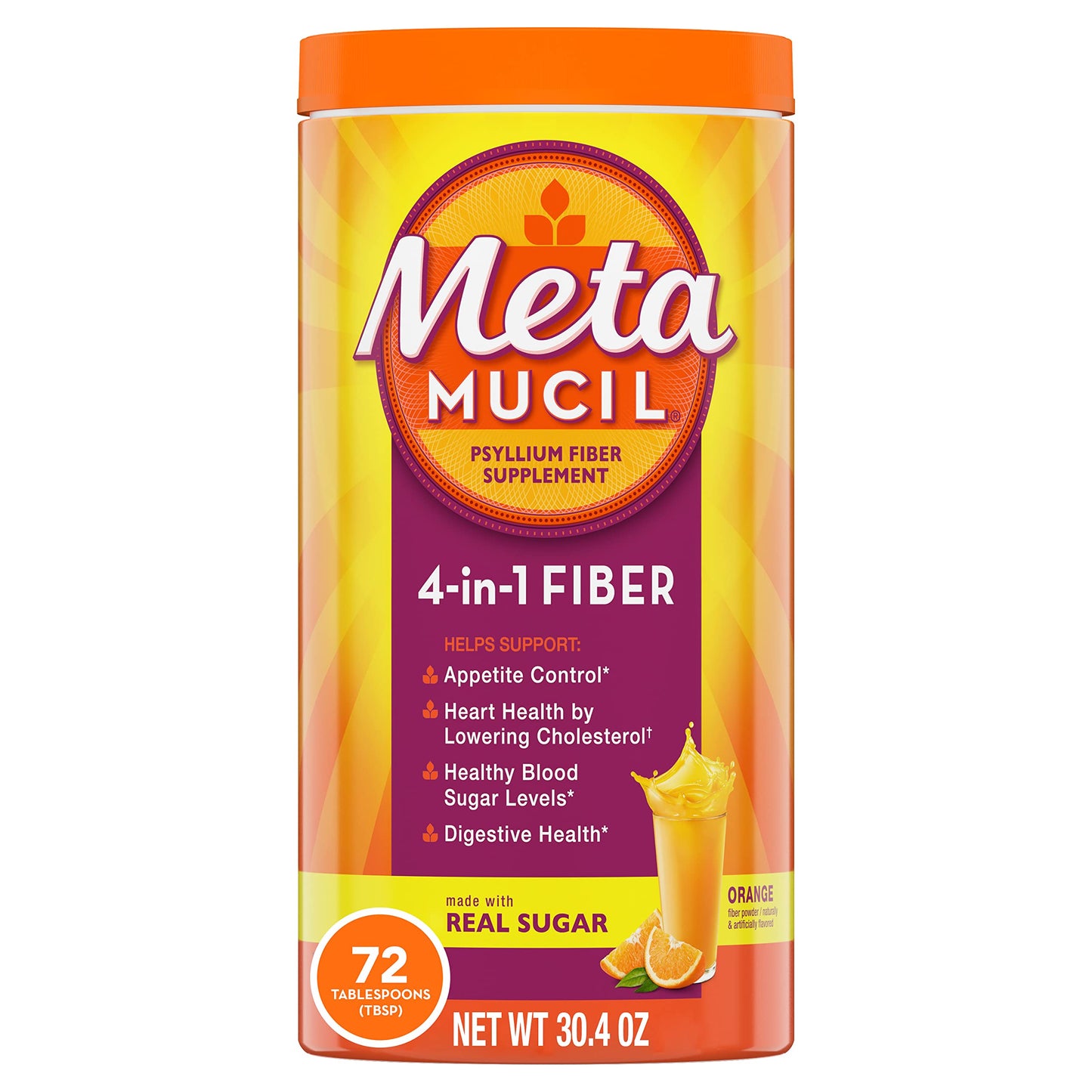 METAMUCIL PW 1368GM ORN STX