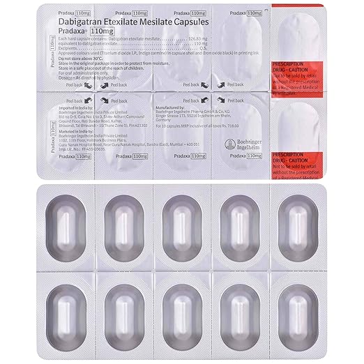 PRADAXA CP 110MG 10X6UD
