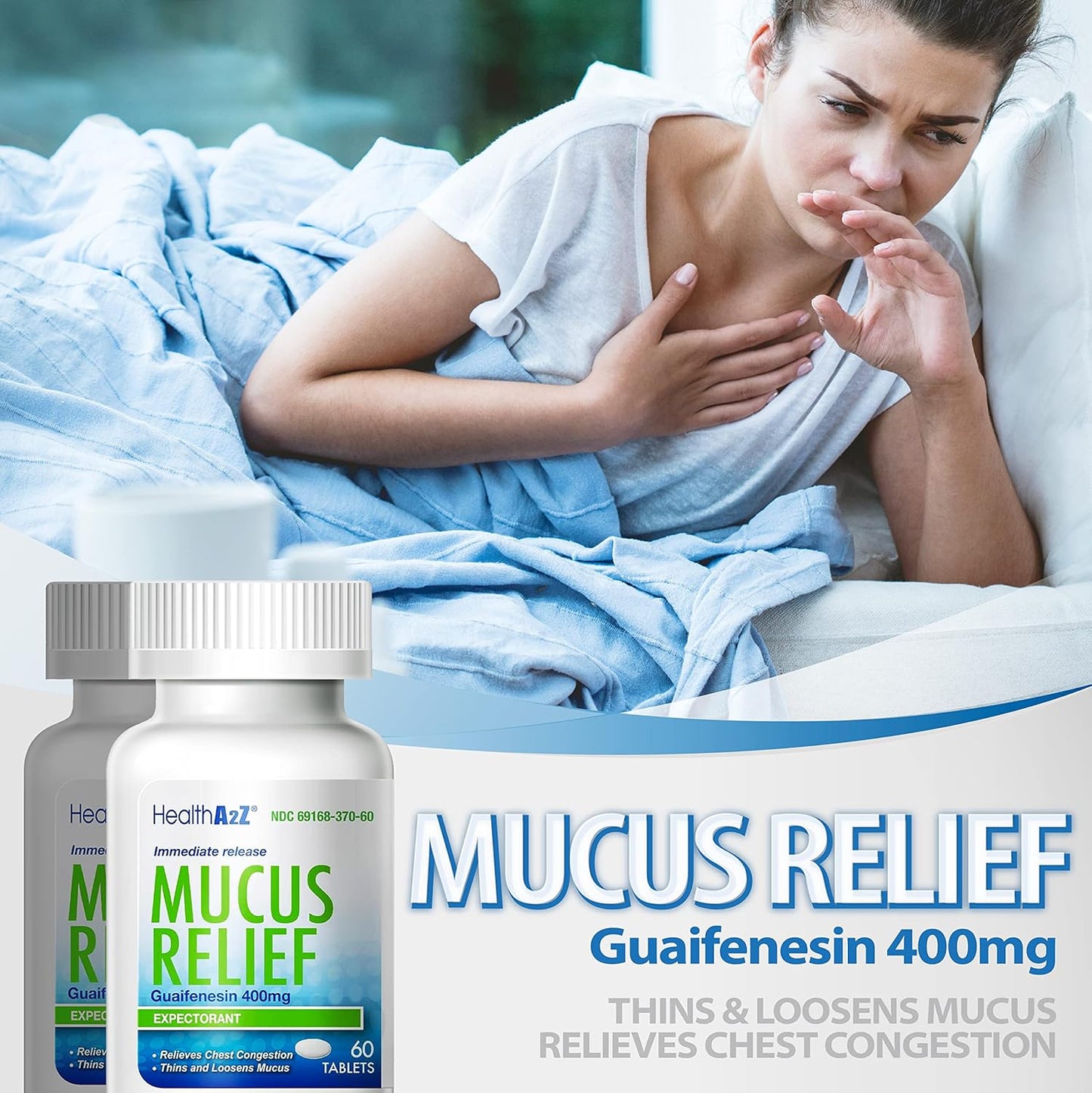 GNP MUCUS RLF GUAIFENESIN 400MG TAB 50CT