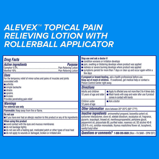 ALEVE X ROLLER BALL PAIN RLF R/O 2.5OZ