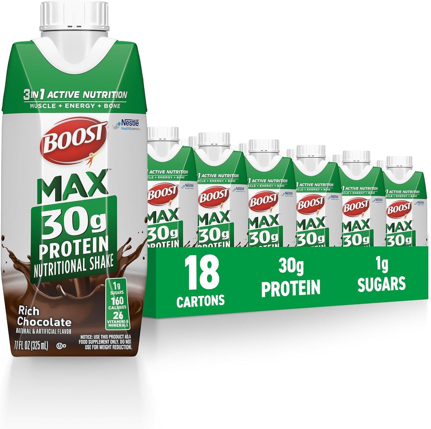 BOOST MAX PROTEIN LQ 4X325ML VAN