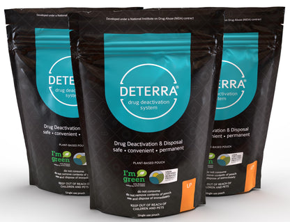DETERRA LG POUCH 10 DRUG DSPSL
