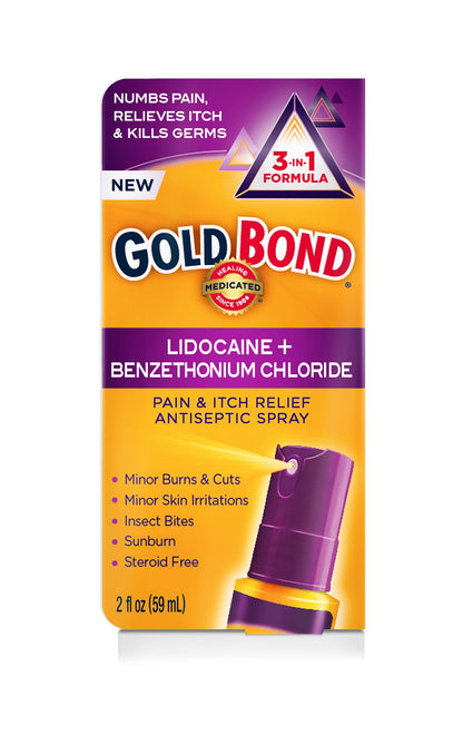 GOLD BOND PAIN/ITCH LIDOCAINE CRM 1.75OZ