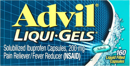 ADVIL GC 200MG 160 LQGL EZCAP
