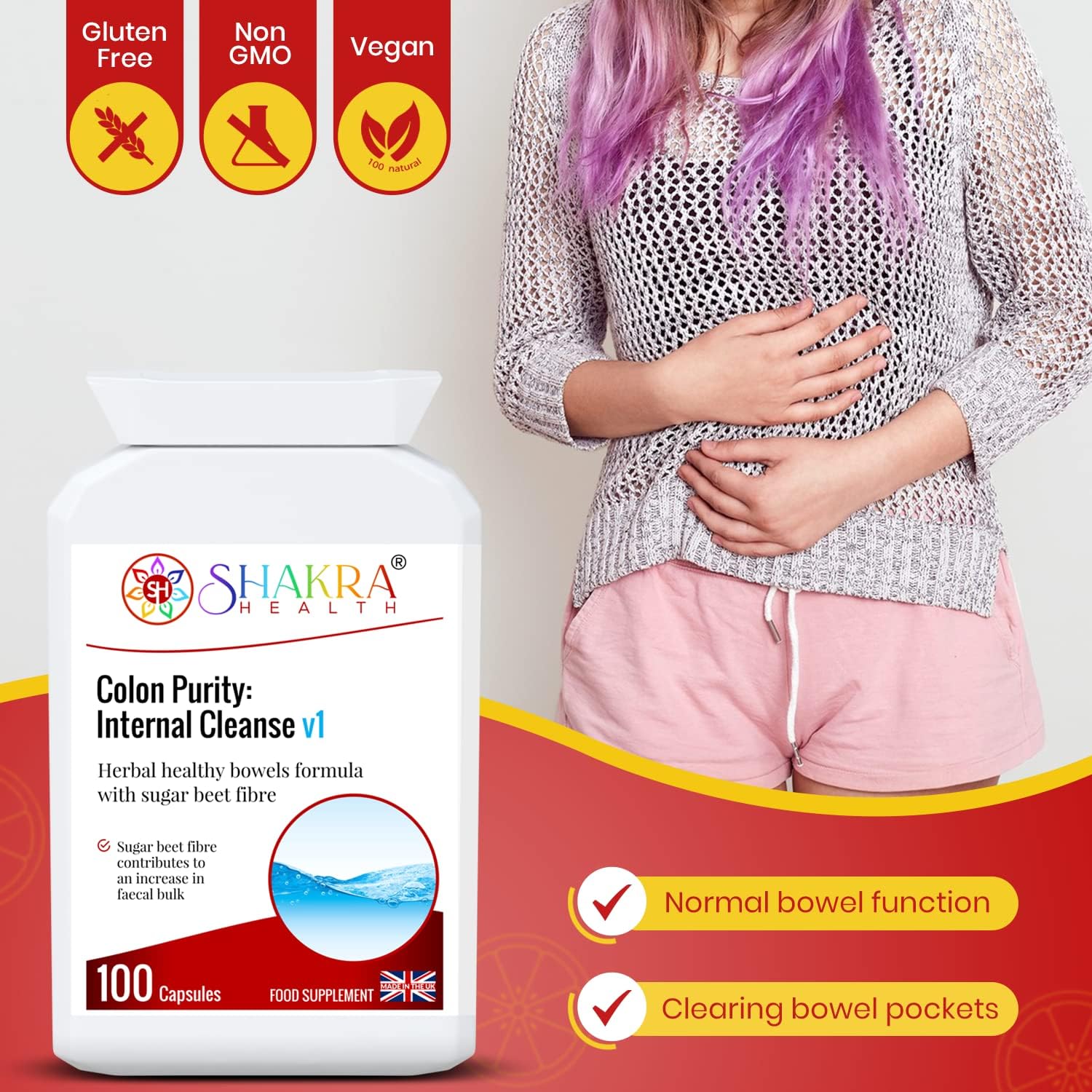 COLON HERBAL CLEANSR CP 500MG 100