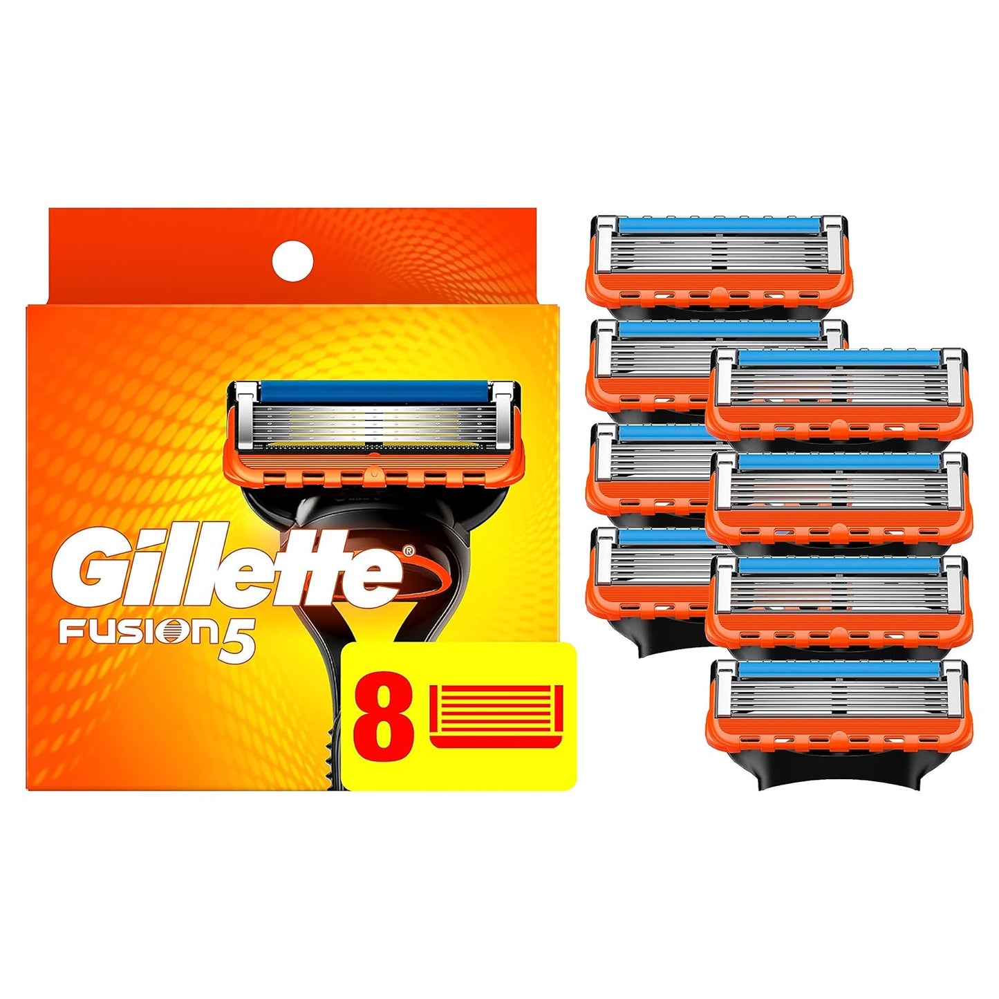 Gillette Mens Fusion 5 Razor + 1 Refill