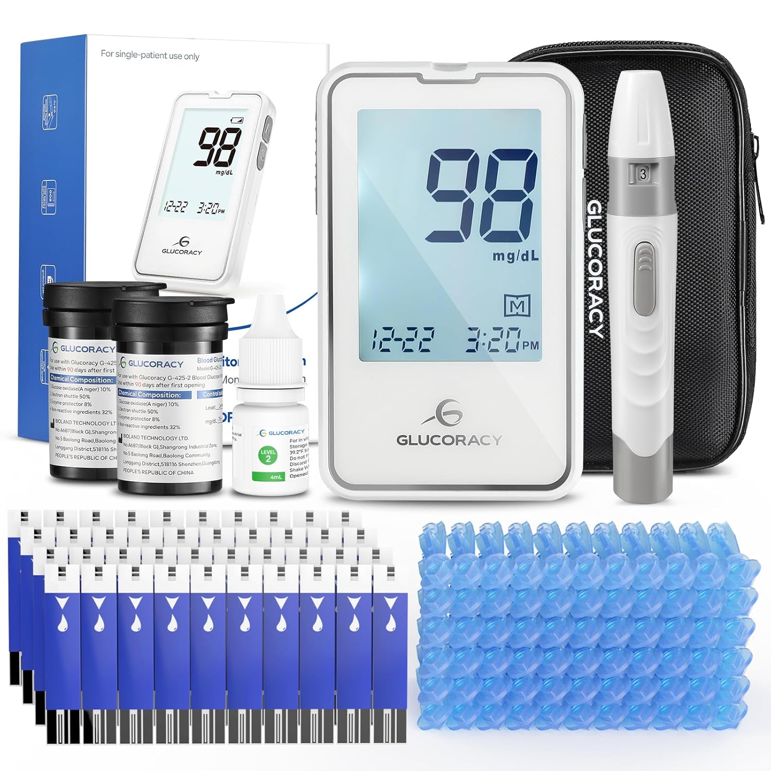 QUICK TOUCH BLOOD GLUCOSE MONITOR KIT