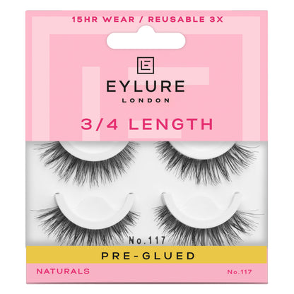 EY LASHES PRE-GLUED WISPY N117