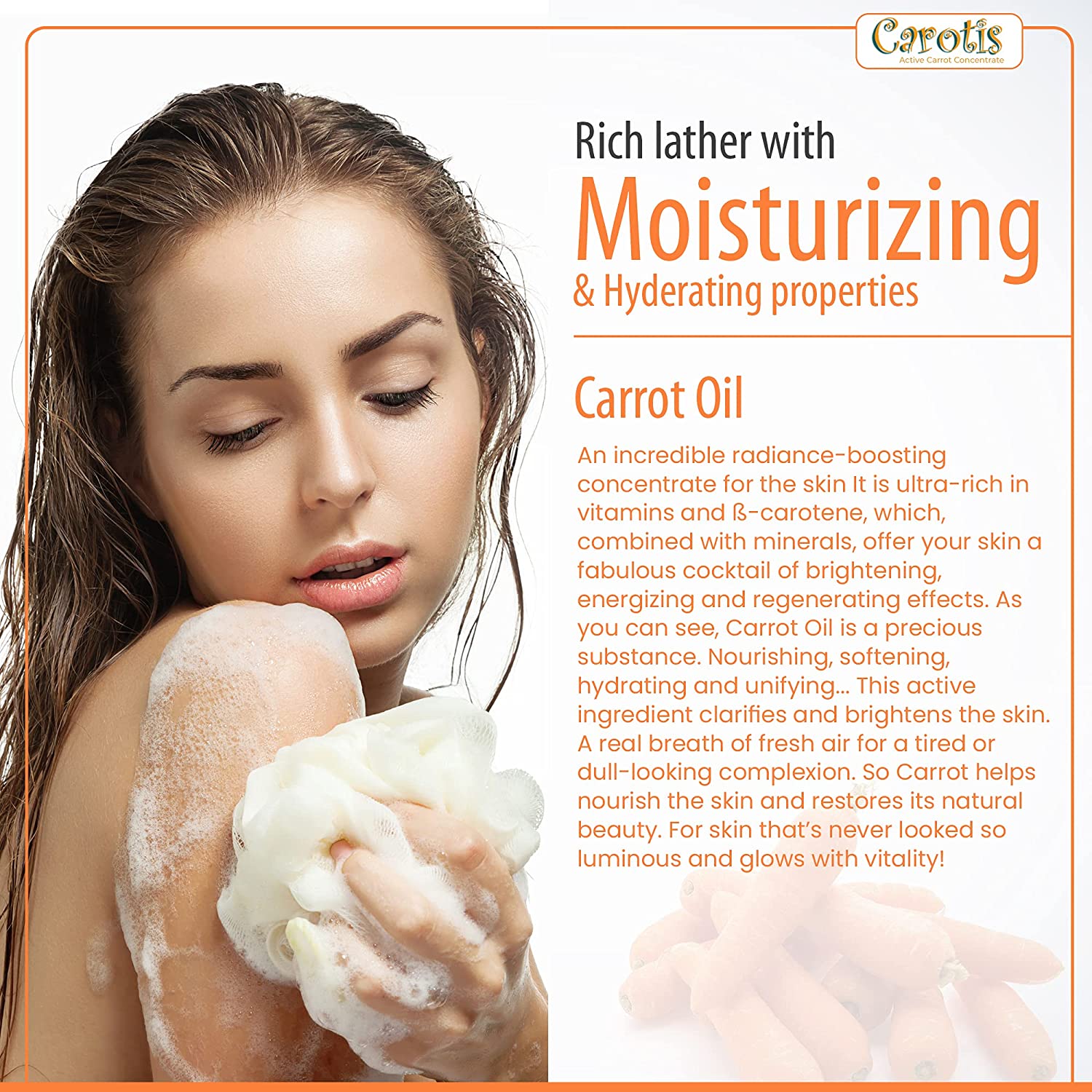 CAROTIS SOAP LARGE EXFOL   7.1Z