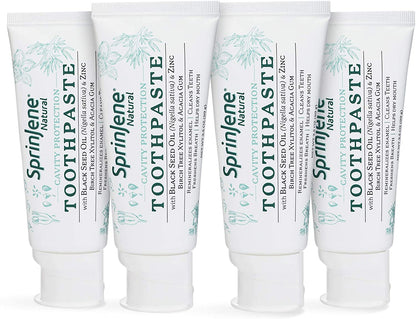 SPRINJENE NATURAL TOOTHPASTE,W/FLUORIDE
