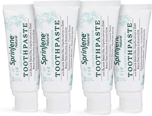SPRINJENE NATURAL TOOTHPASTE,W/FLUORIDE