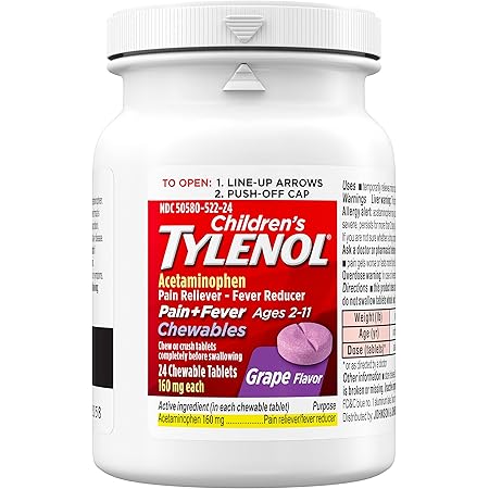 TYLENOL SS 160MG/5ML CHLD BGUM
