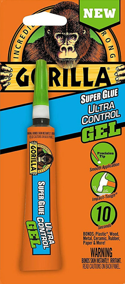 GORILLA SUPR GLUE GEL 2-3G TUB