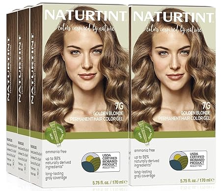 NATURTINT HAIR COLOR,7G,GLDN BLONDE