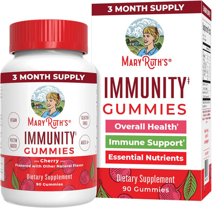 MARY RUTH'S GUMIES,SPRULINA,STRWLMND