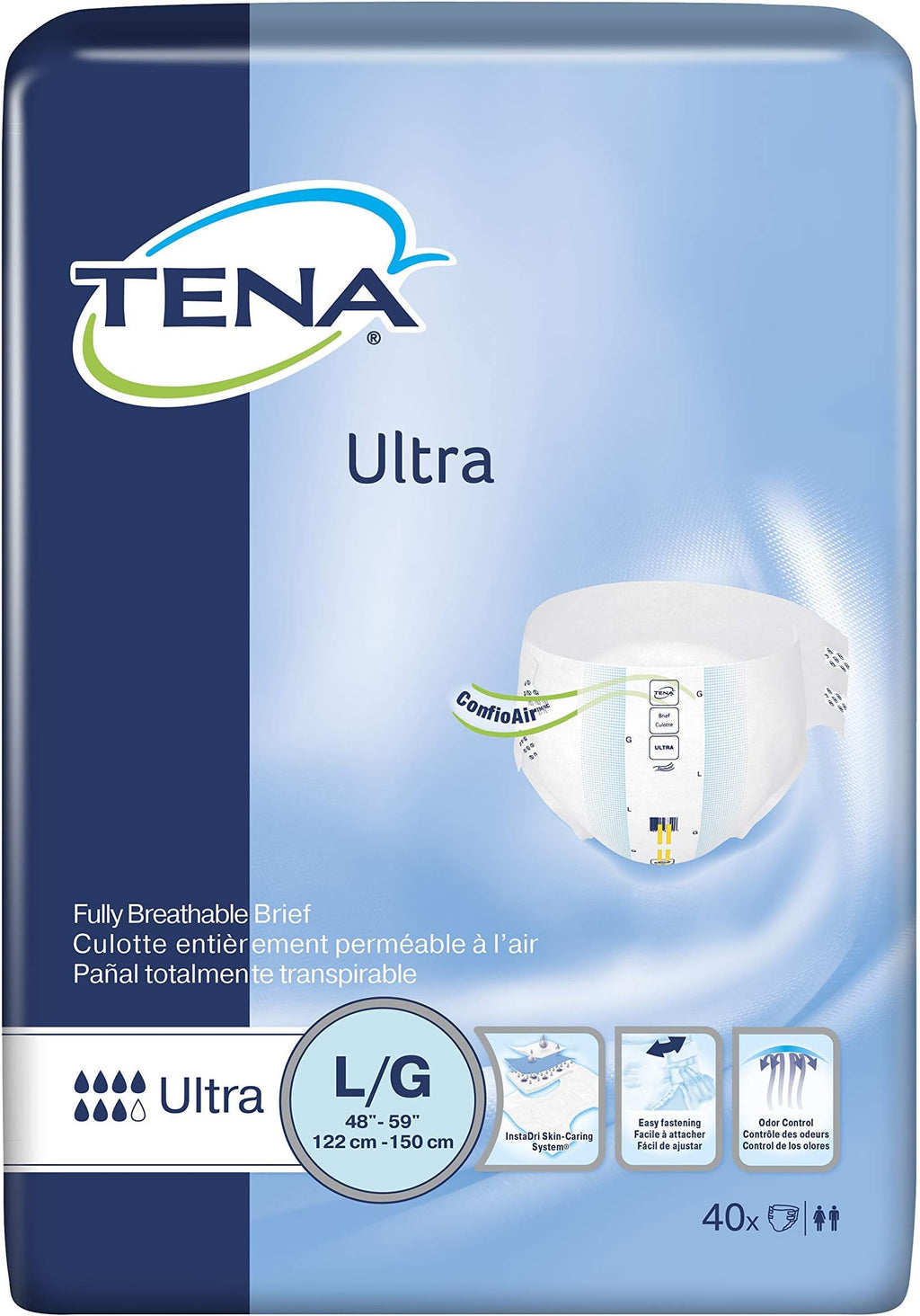 TENA DRY COMFORT UWEAR4X18LGE