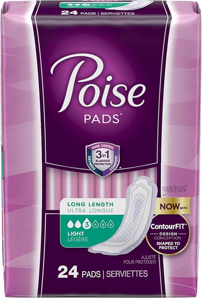 POISE ULTRA PADS 12 MAXIMUM