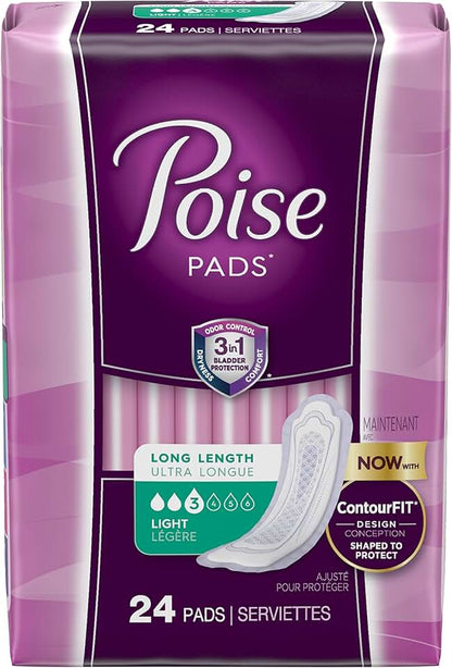 POISE ULTRA PADS 12 MAXIMUM