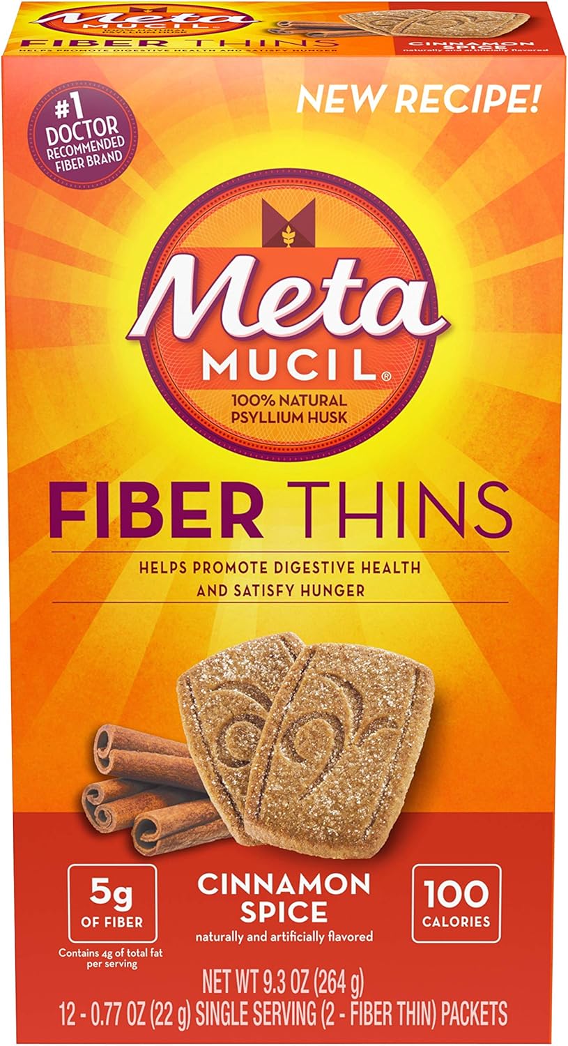 METAMUCIL WAFER CINNAMON SPICE 24CT