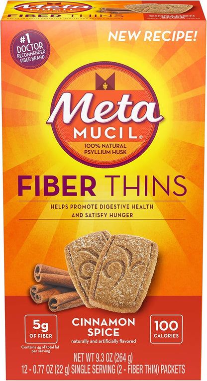 METAMUCIL WAFER CINNAMON SPICE 24CT