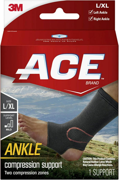 ACE ELASTO-PREENE ANKLE SB LRG/XL