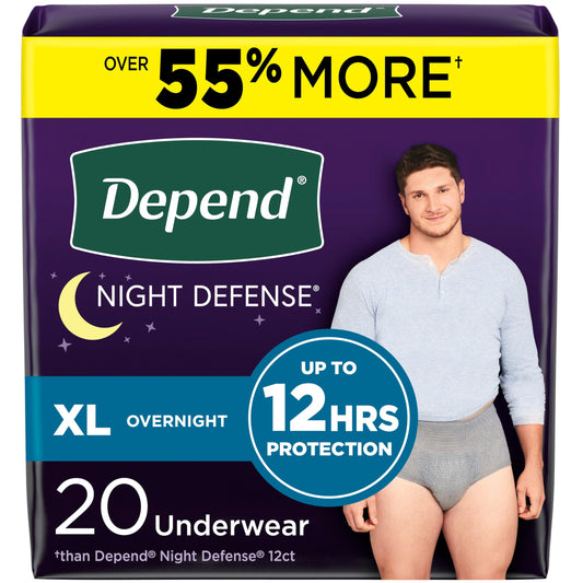 DEPEND UNDERWEAR MAX ABS S/MD MEN 2X19CT