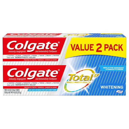 COLGATE TOTAL WHITENING GEL T/P 5.1OZ