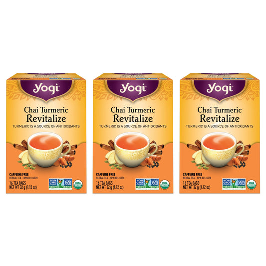 YOGI TEA,OG2,HNY CHAI TURMERIC
