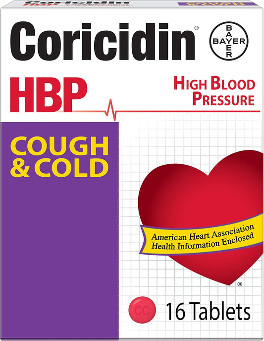 GNP COUGH + COLD HBP TAB 16CT