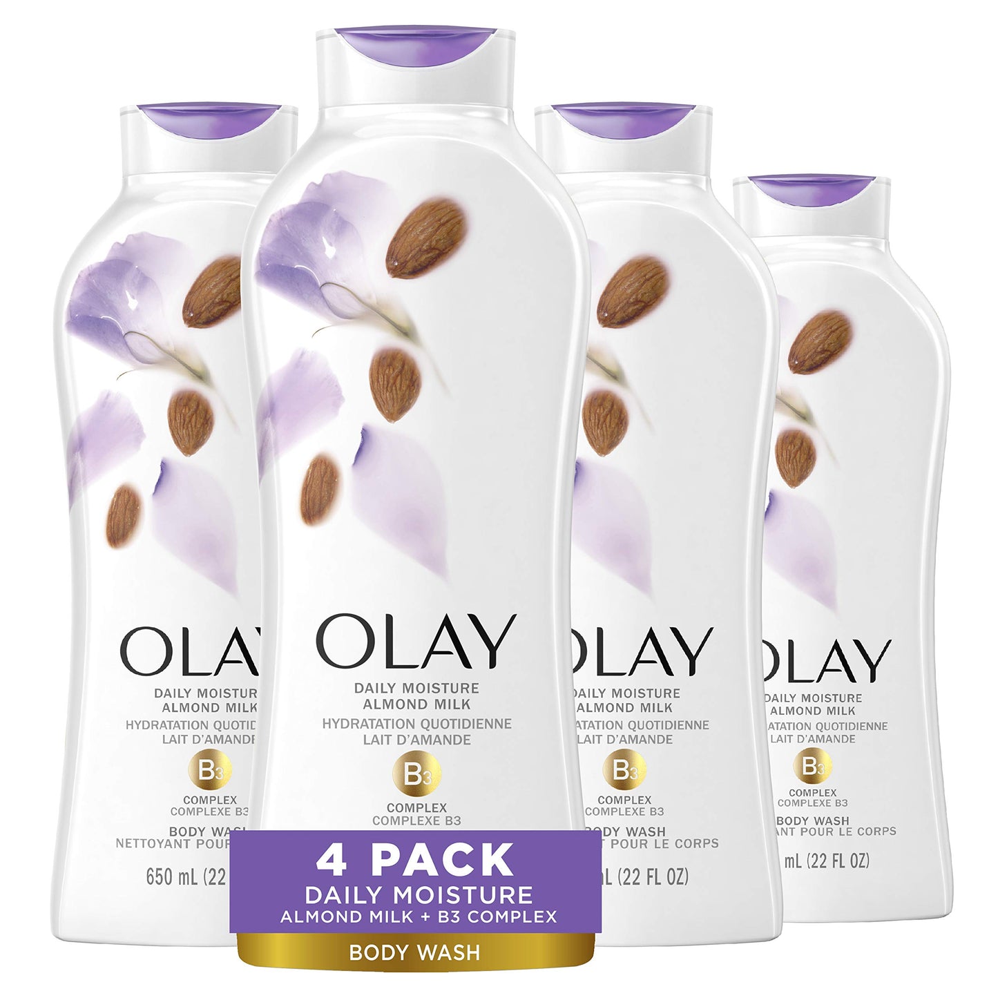OLAY BDYWSH ALMOND MILK     22Z