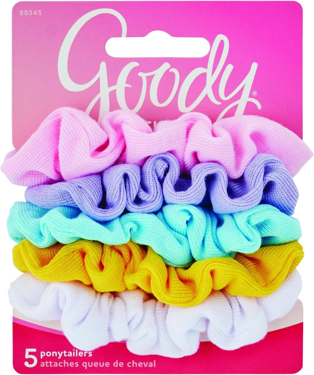 Goody #37027 Ouchless Scrunchies 8 Count Black (3in)